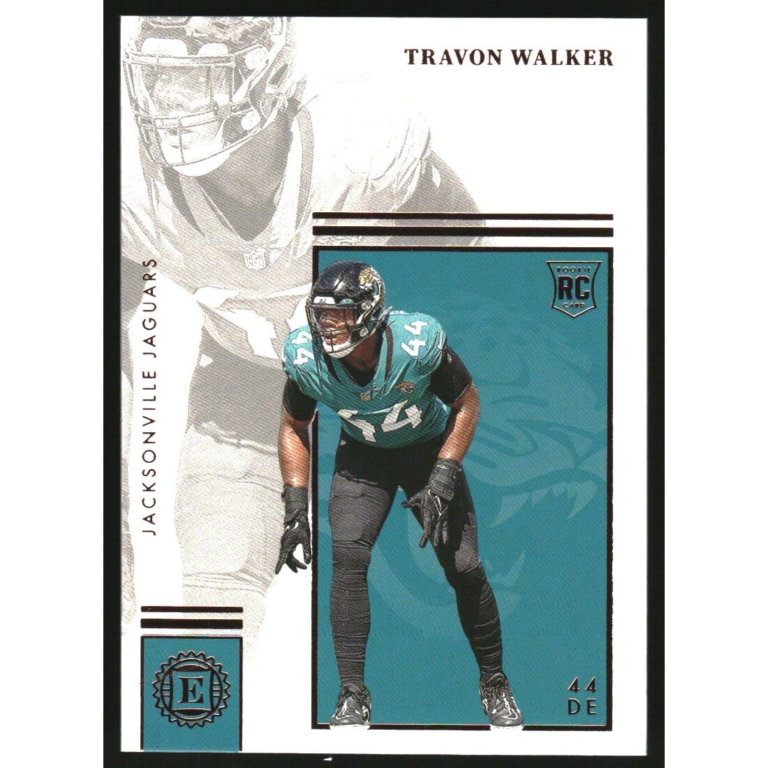 2022 Panini Encased #116 Travon Walker RC. rookie card picture