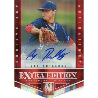 2012 Elite Extra Edition Signature Aspirations #63 Lex Rutledge