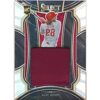 2021 Select Rookie Jumbo Swatch Holo #9 Alec Bohm