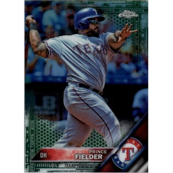 2016 Topps Chrome Green Refractors #17 Prince Fielder
