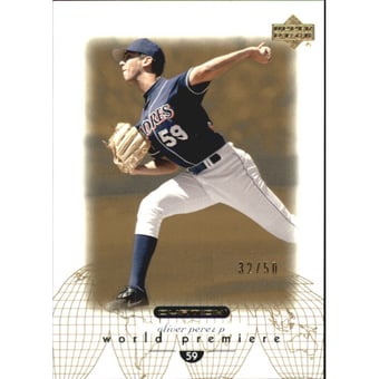 2002 Upper Deck Ovation Standing Ovation #171 Oliver Perez  WP