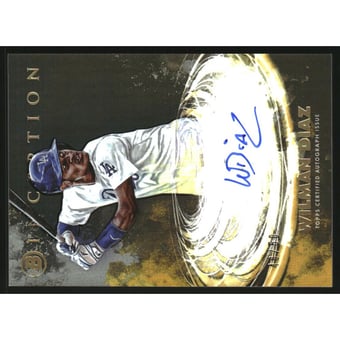 2021 Bowman Inception Primordial Prospects Autographs Gold #PPAWD Wilman Diaz