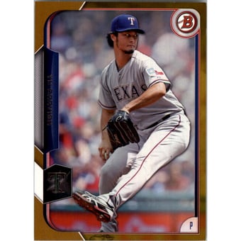 2015 Bowman Gold #112 Yu Darvish