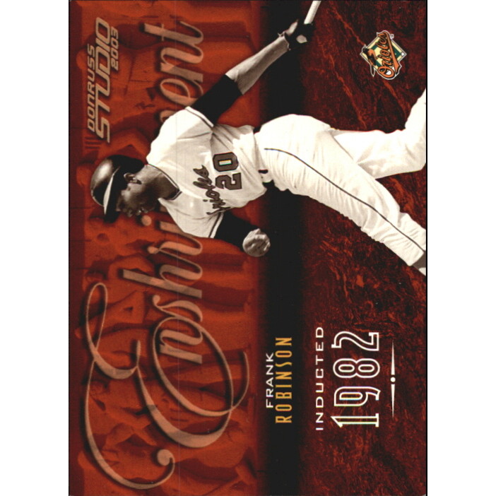 2003 Studio Enshrinement Proofs #37 Frank Robinson