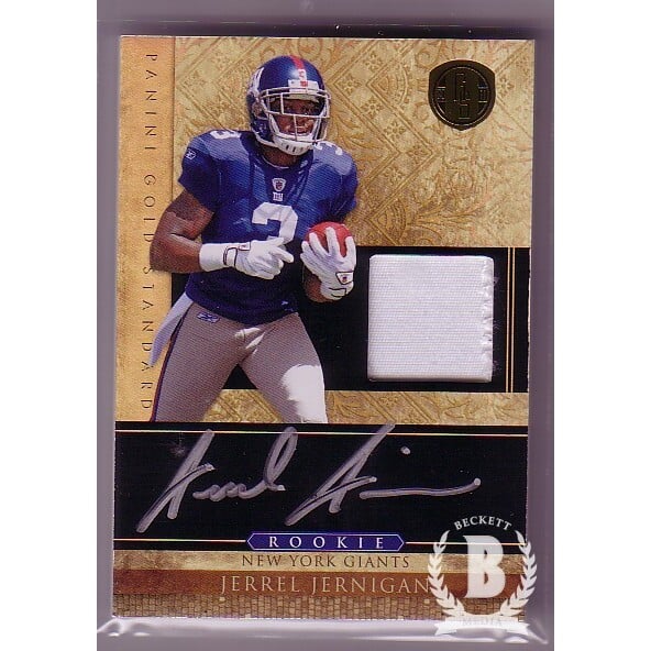 2011 Panini Gold Standard #278 Jerrel Jernigan JSY AU/525 RC. rookie card picture