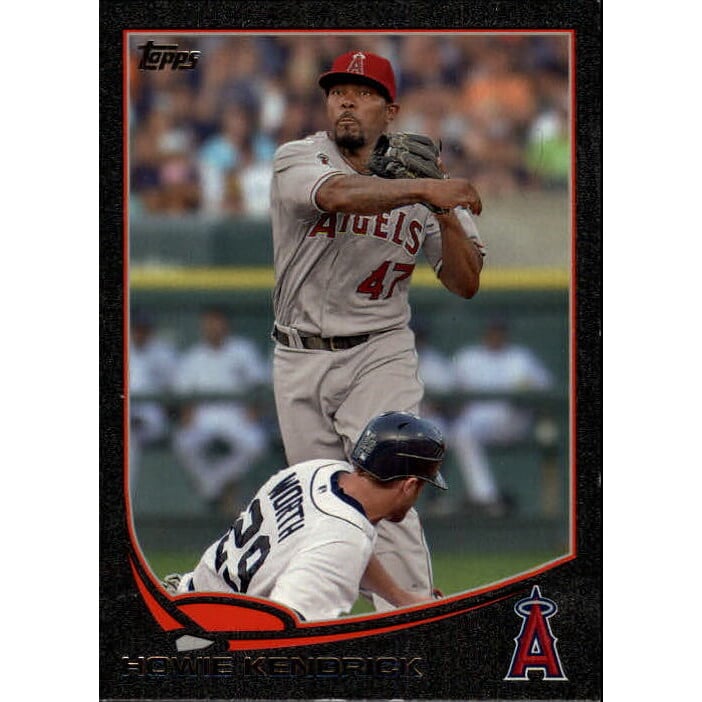 2013 Topps Black #47 Howie Kendrick. rookie card picture