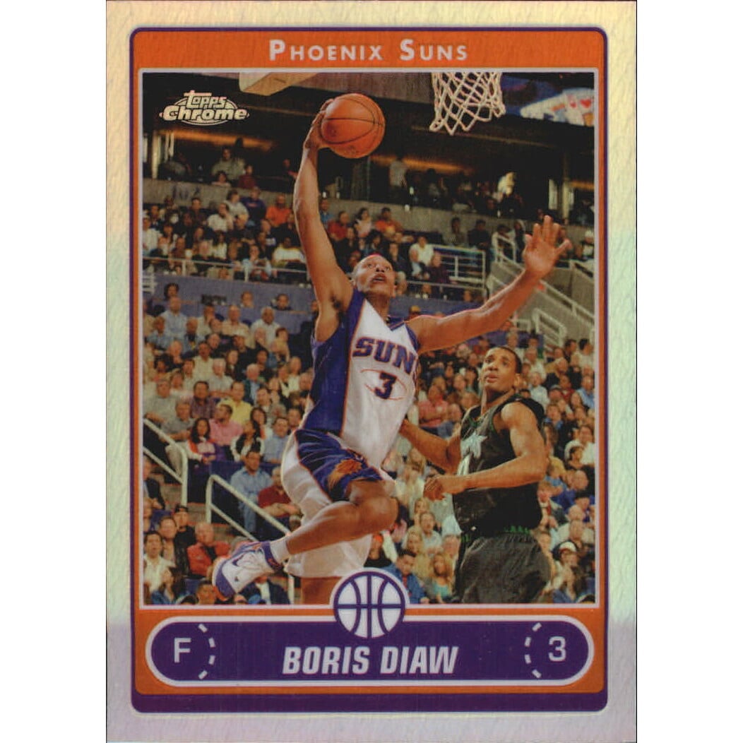 2006-07 Topps Chrome Refractors #84 Boris Diaw. rookie card picture