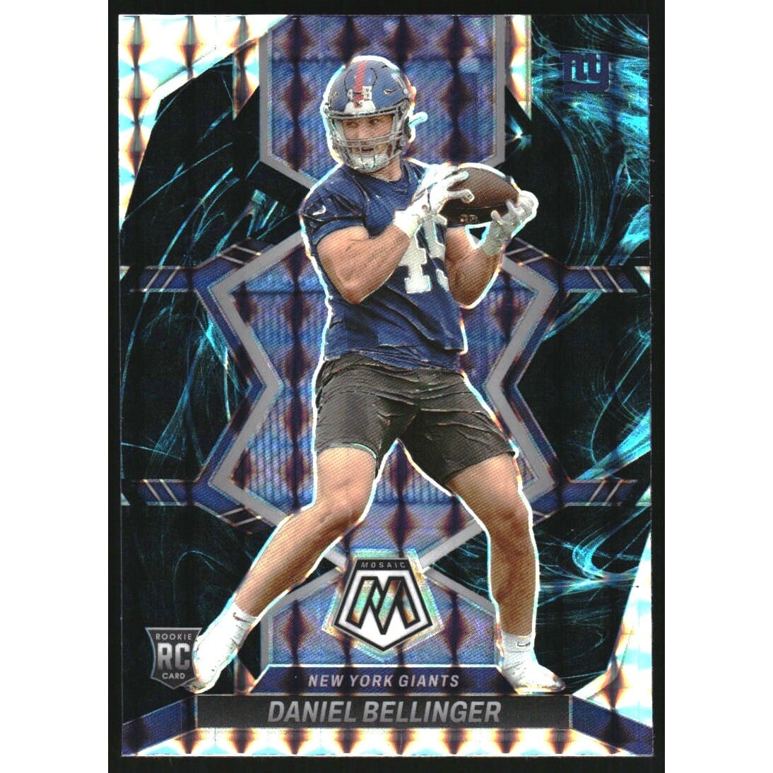 2022 Panini Mosaic Mosaic Genesis #362 Daniel Bellinger. rookie card picture