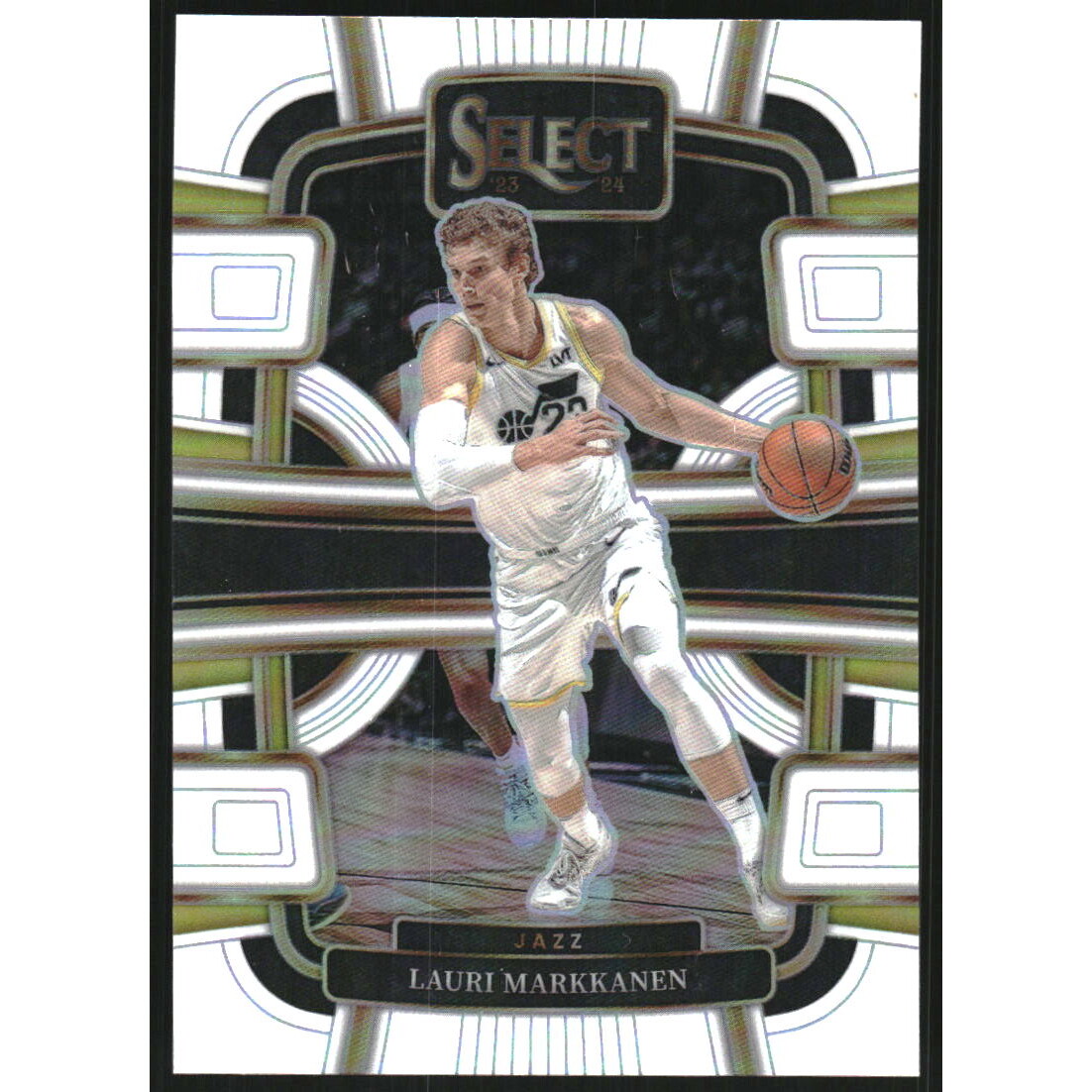 2023-24 Select Prizms White #19 Lauri Markkanen