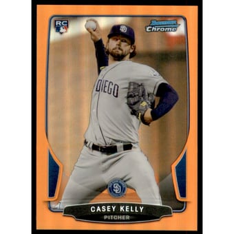 2013 Bowman Chrome Orange Refractors #11 Casey Kelly