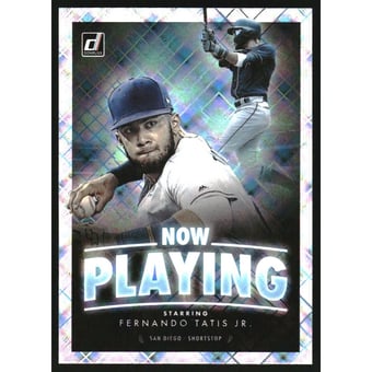 2020 Donruss Now Playing Diamond #2 Fernando Tatis Jr.