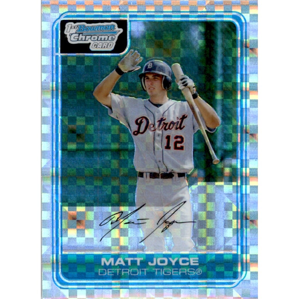 2006 Bowman Chrome Prospects X-Fractors #BC70 Matt Joyce