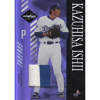 2003 Leaf Limited Threads Prime #34 Kazuhisa Ishii H