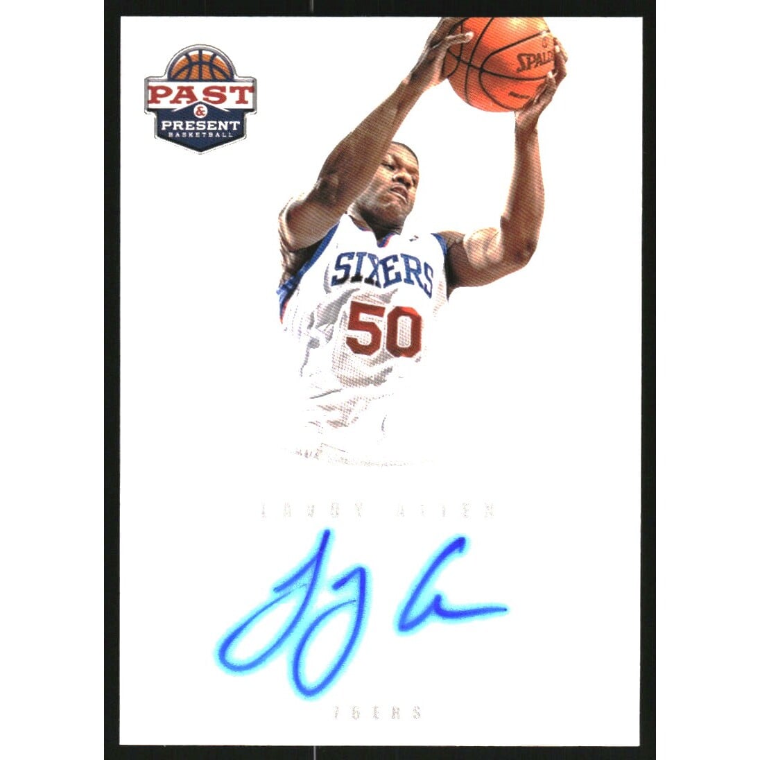 2011-12 Panini Past and Present 2011 Draft Pick Redemptions Autographs #XRCD Lavoy Allen. rookie card picture