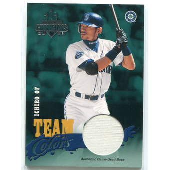2003 Donruss Champions Team Colors Materials #14 Ichiro Suzuki Base/200