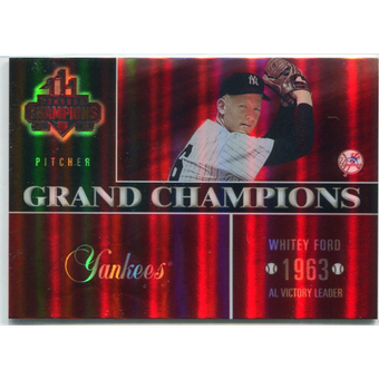 2003 Donruss Champions Grand Champions Holo-Foil #10 Whitey Ford