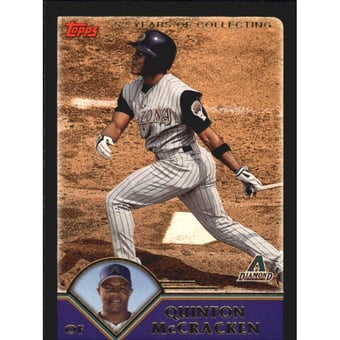 2003 Topps Black #447 Quinton Mccracken