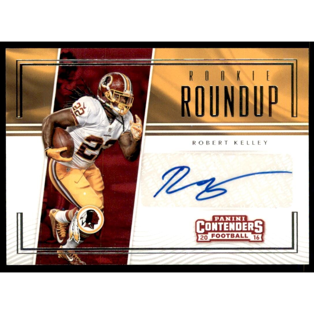2016 Panini Contenders Rookie Roundup Autographs #48 Robert Kelley. rookie card picture