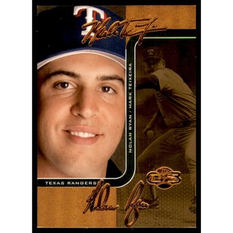 2006 Topps Co-Signers Changing Faces Bronze #65C Mark Teixeira/Nolan Ryan