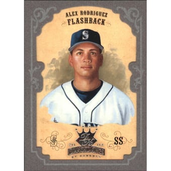 2004 Diamond Kings Framed Silver #154 Alex Rodriguez FB