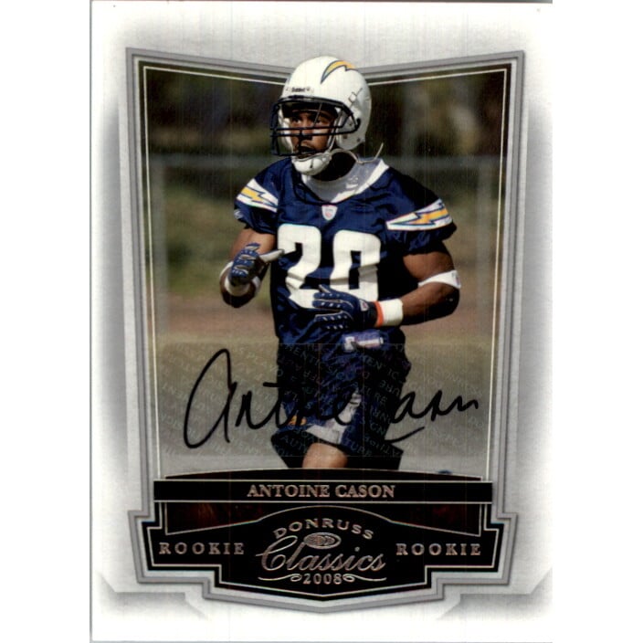 2008 Donruss Classics #202 Antoine Cason AU/499 RC