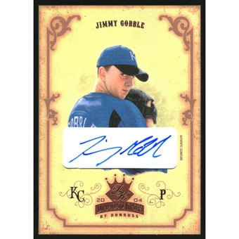 2004 Diamond Kings DK Signatures Bronze #61 Jimmy Gobble/100