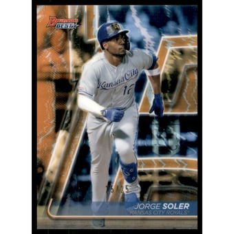 2020 Bowman's Best Orange Refractors #68 Jorge Soler