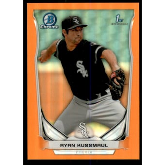 2014 Bowman Chrome Prospects Series 2 Orange Refractors #BCP67 Ryan Kussmaul