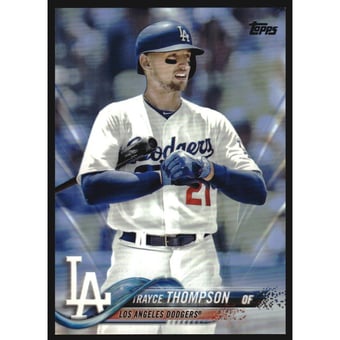 2018 Topps Father's Day Blue #654 Trayce Thompson