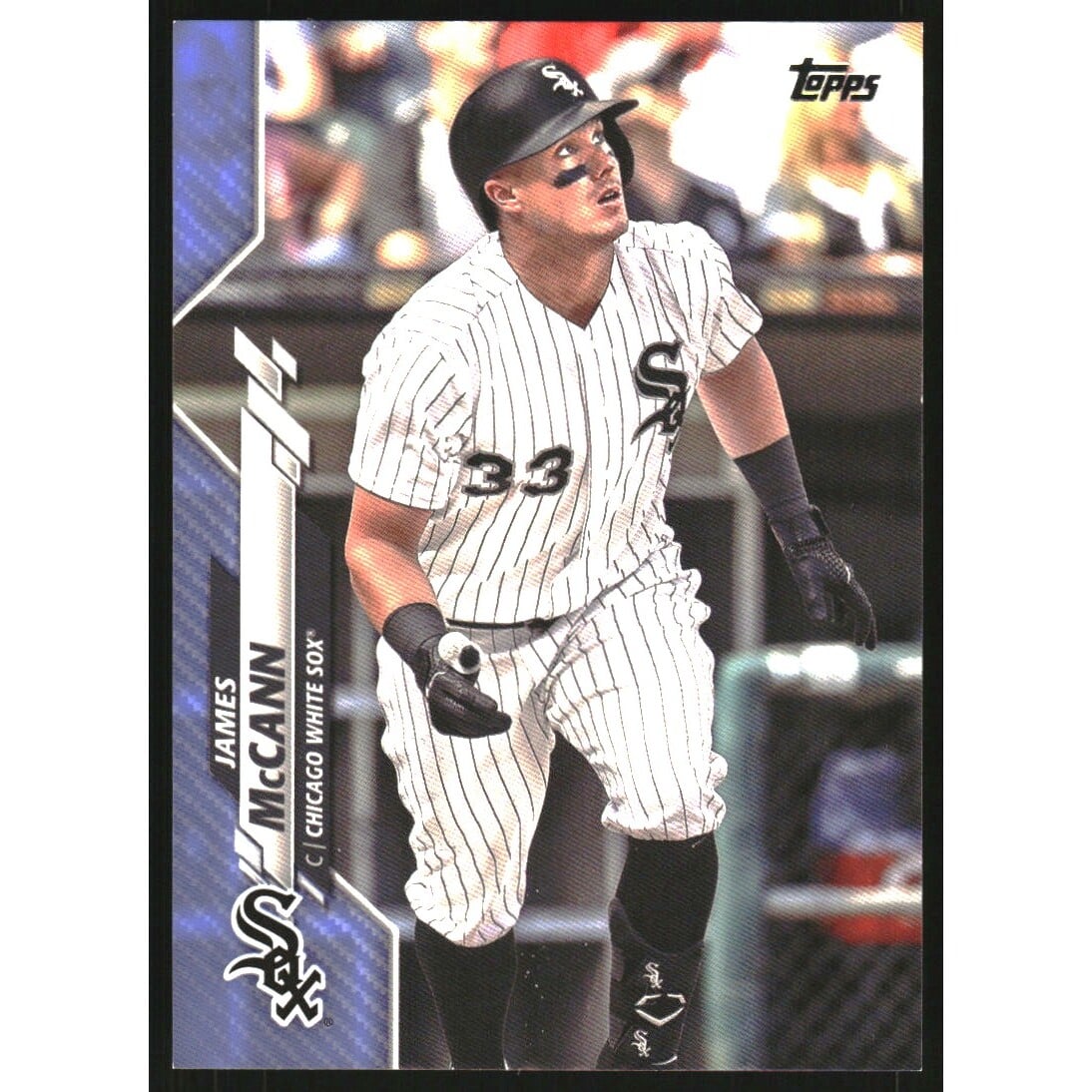2020 Topps Father's Day Blue #689 James McCann. rookie card picture