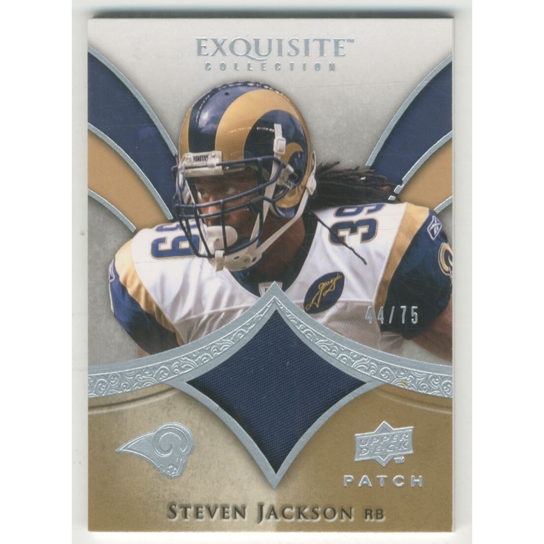 2009 Exquisite Collection Patch #PSJ Steven Jackson