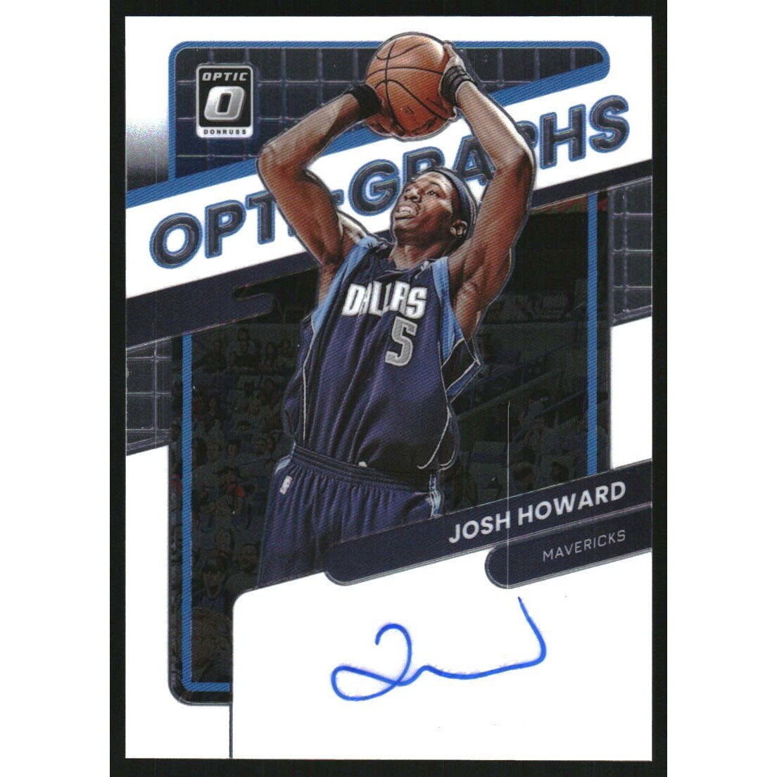 2021-22 Donruss Optic Opti-Graphs #32 Josh Howard/99. rookie card picture