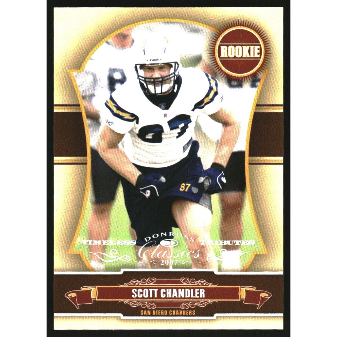 2007 Donruss Classics Timeless Tributes Silver #261 Scott Chandler