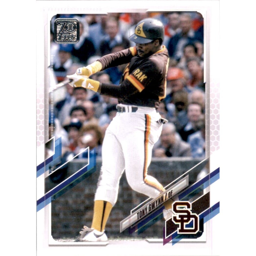 2021 Topps Update Photo Variations #US210A Tony Gwynn. rookie card picture