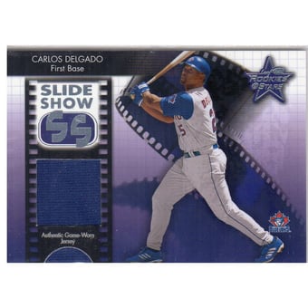 2002 Leaf Rookies and Stars View Masters Slideshow #1 Carlos Delgado