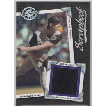 2001 Donruss Class of 2001 Scrapbook #SB14 Randy Johnson/500