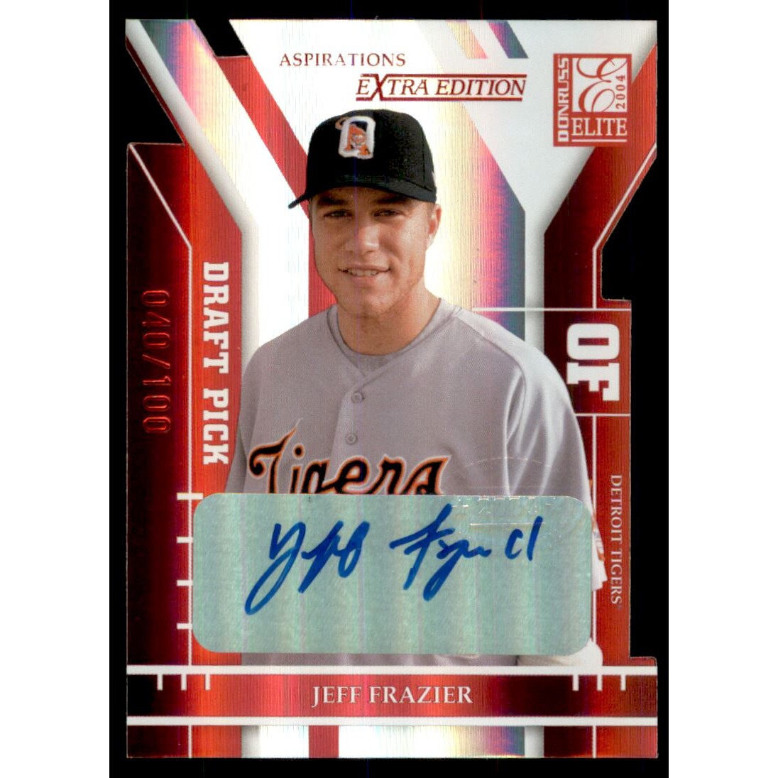 2004 Donruss Elite Extra Edition Signature Aspirations #342 Jeff Frazier DP/100
