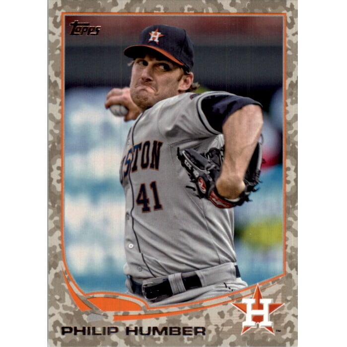 2013 Topps Camo #535 Philip Humber. rookie card picture