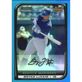 2008 Bowman Chrome Draft Blue Refractors #BDP45 Bryan LaHair