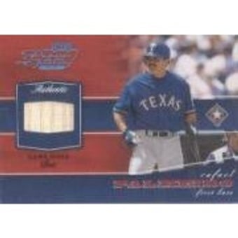 2002 Playoff Piece of the Game Materials Platinum #67 Rafael Palmeiro Bat
