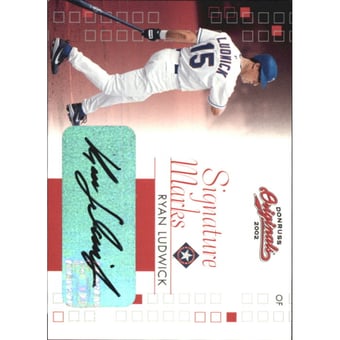 2002 Donruss Originals Signature Marks #19 Ryan Ludwick/200