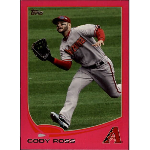 2013 Topps Mini Pink #490 Cody Ross. rookie card picture
