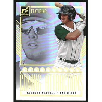 2024 Donruss Coming Attractions #22 Jackson Merrill