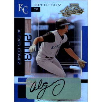 2003 Absolute Memorabilia Spectrum Signatures #121 Alexis Gomez/100