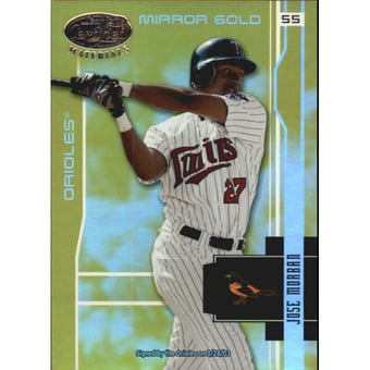 2003 Leaf Certified Materials Mirror Gold #102 Jose Morban