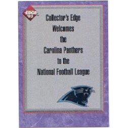 1993 Collector’s Edge #326 Panthers Insert