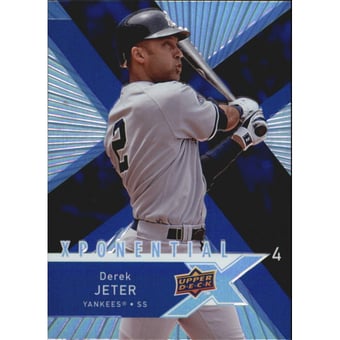 2008 Upper Deck X Xponential 4 #DJ Derek Jeter