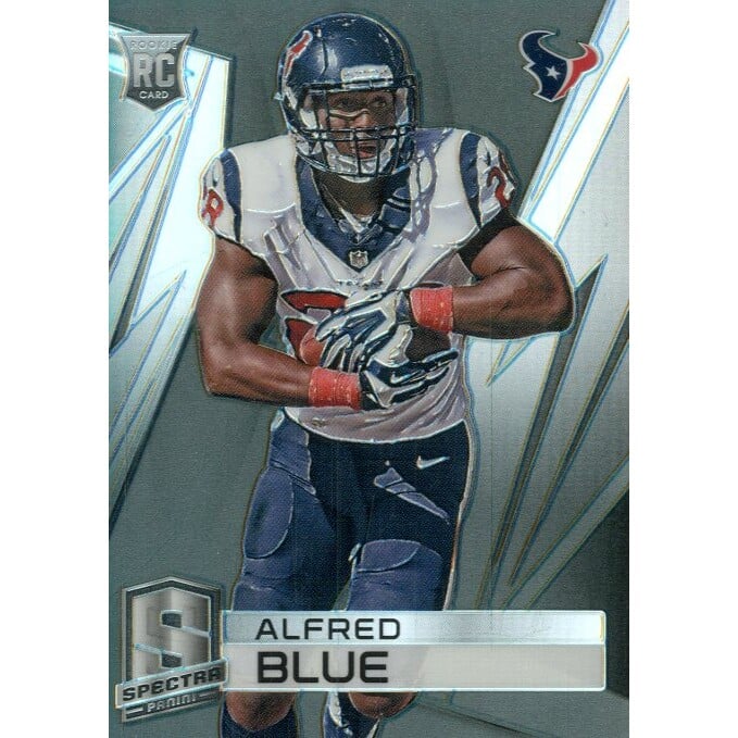 2014 Panini Spectra Prizms Black #163 Alfred Blue. rookie card picture
