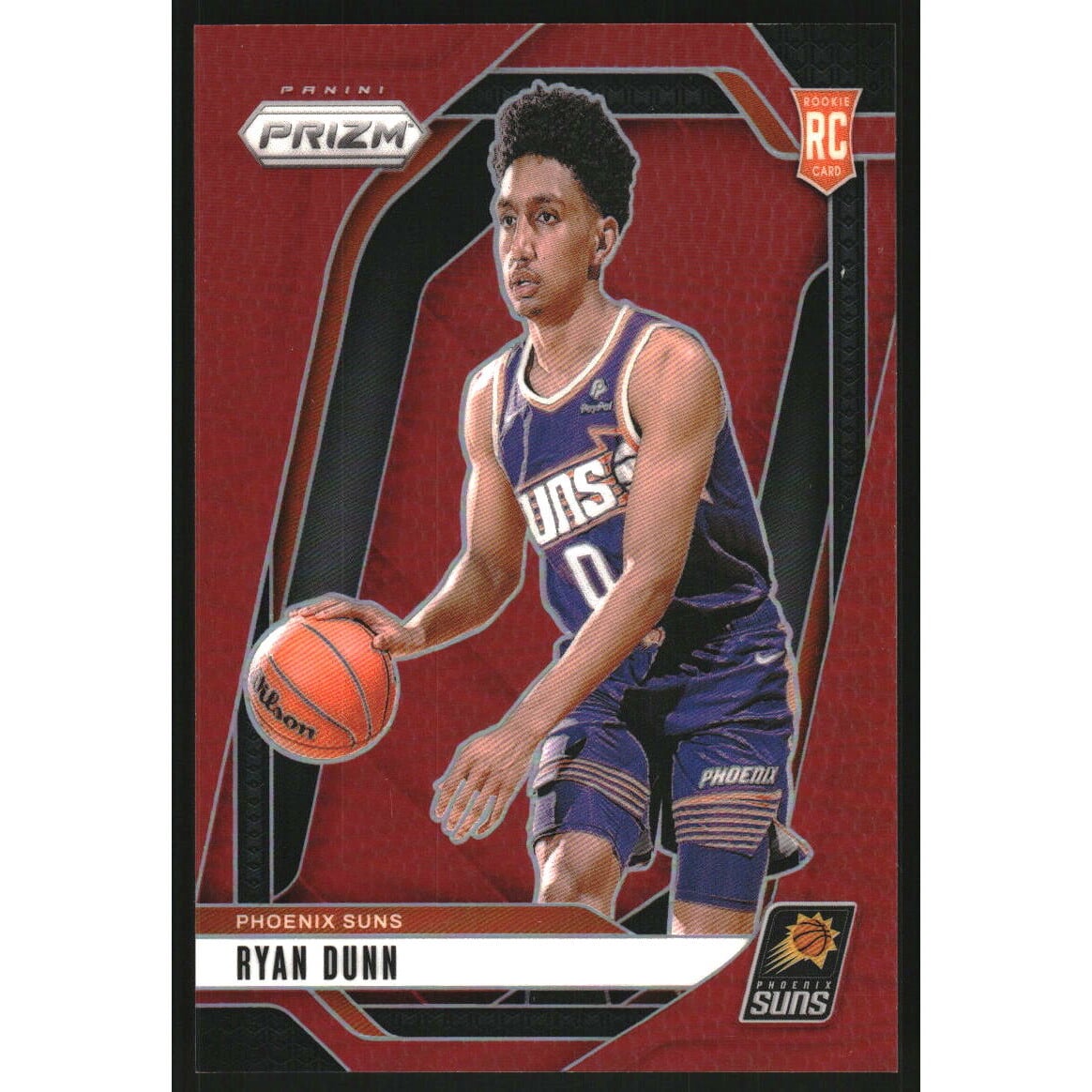 2024-25 Panini Prizm Prizms Basketball #258 Ryan Dunn. rookie card picture