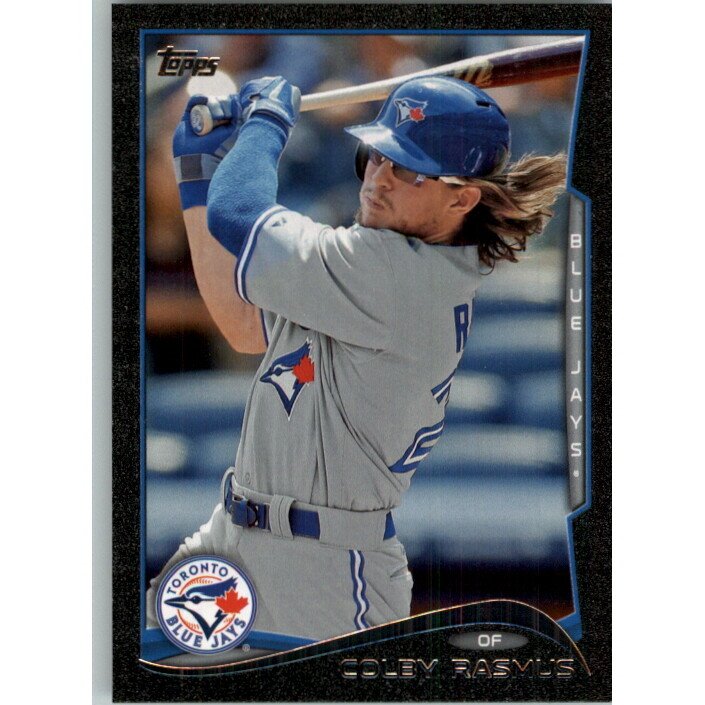2014 Topps Black #571 Colby Rasmus. rookie card picture